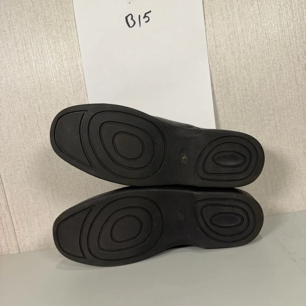 Giorgio Brutini Software Men Slip In Shoes Black Leather‎ Size 11D
